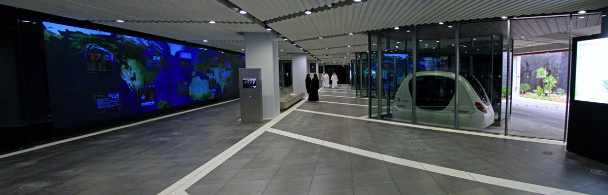2getthere Masdar PRT Station 2getthere Personal Rapid Transit in Masdar