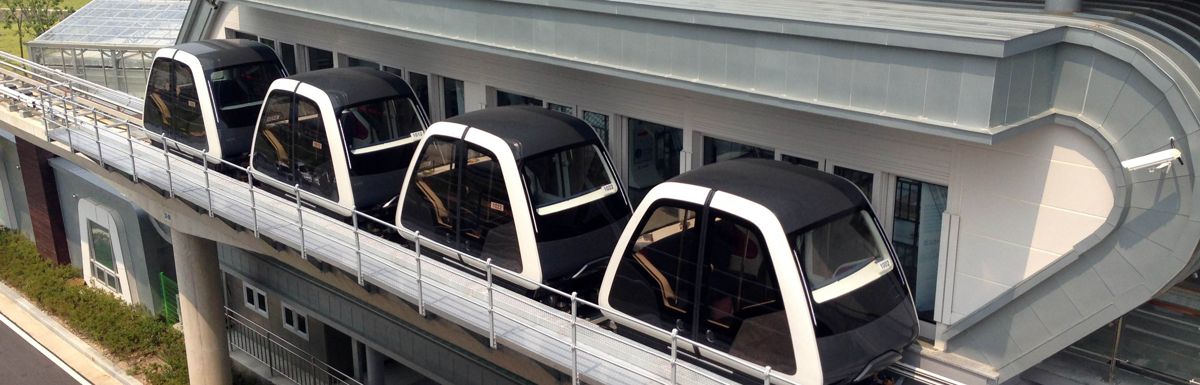 Vectus Suncheon Bay PRT Station Vectus Personal Rapid Transit in Suncheon