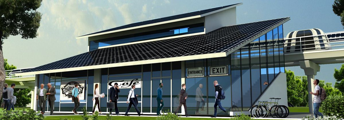 Personal Rapid Transit Station in Arup